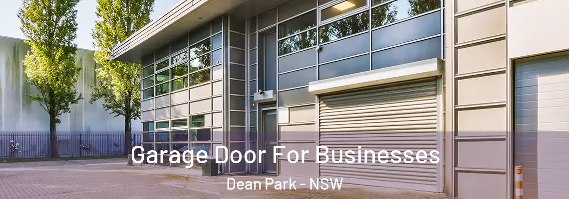 Garage Door For Businesses Dean Park - NSW