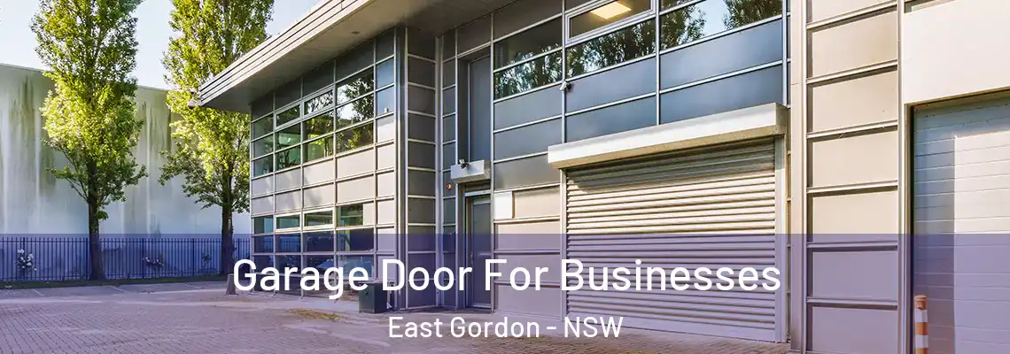 Garage Door For Businesses East Gordon - NSW