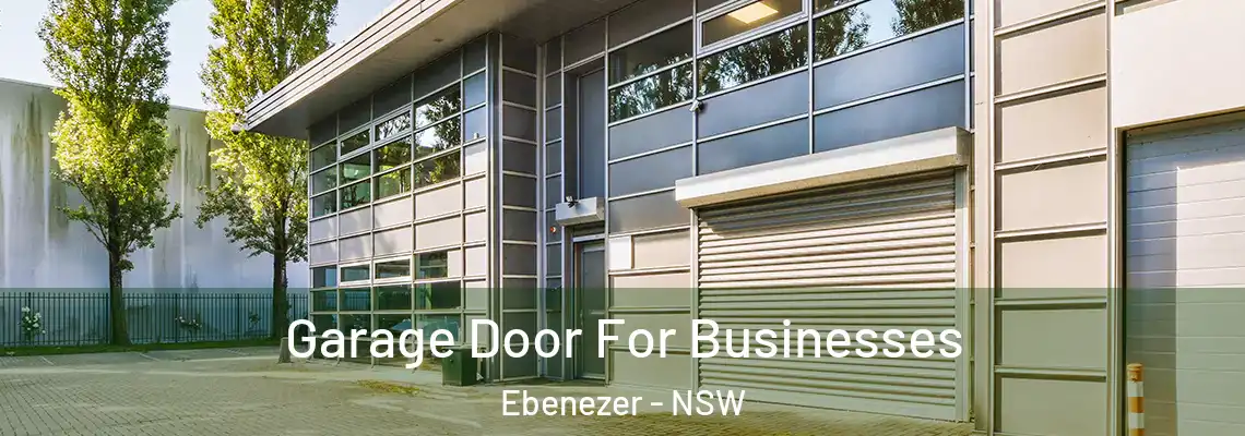 Garage Door For Businesses Ebenezer - NSW