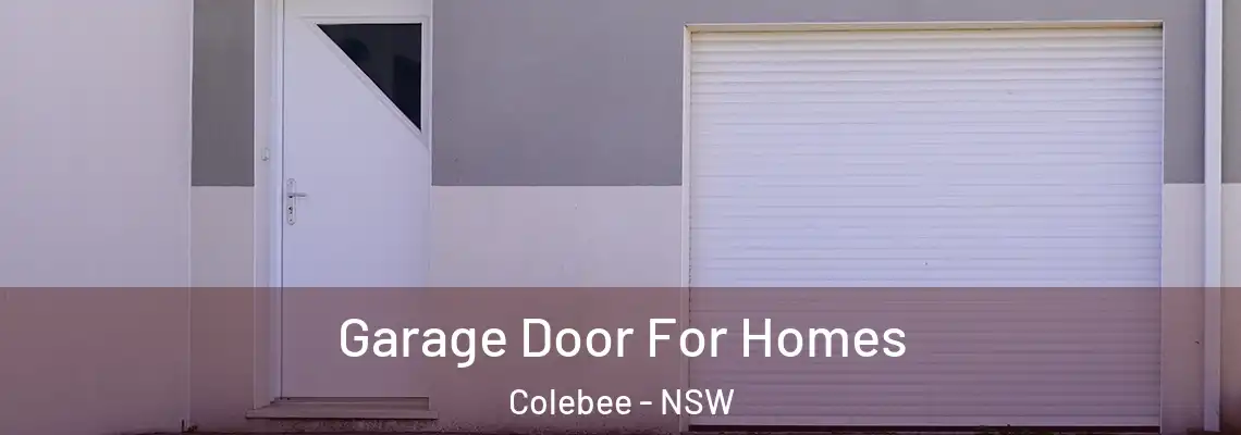 Garage Door For Homes Colebee - NSW