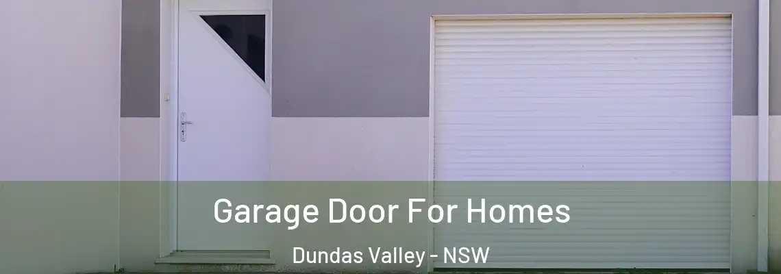 Garage Door For Homes Dundas Valley - NSW