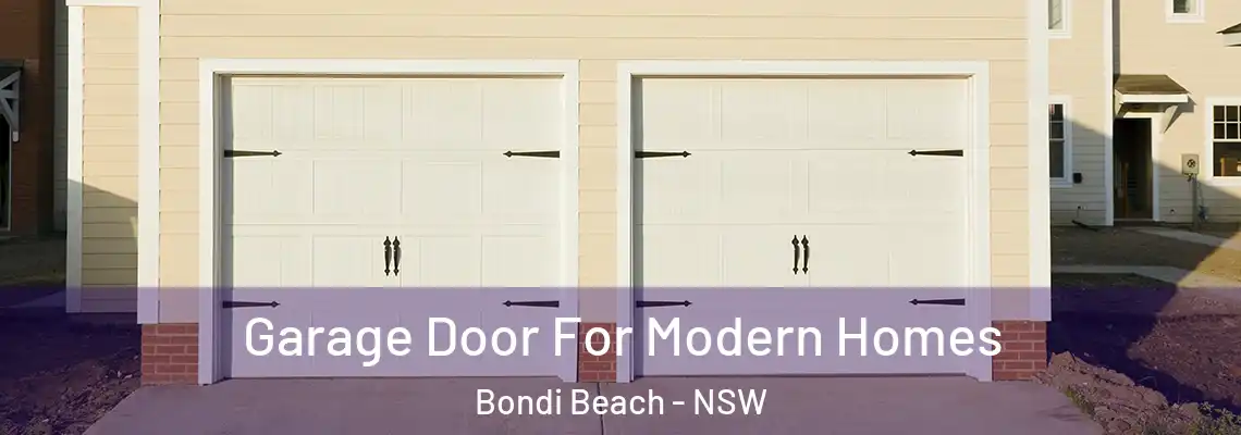 Garage Door For Modern Homes Bondi Beach - NSW