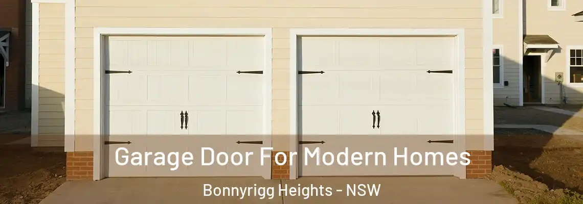 Garage Door For Modern Homes Bonnyrigg Heights - NSW