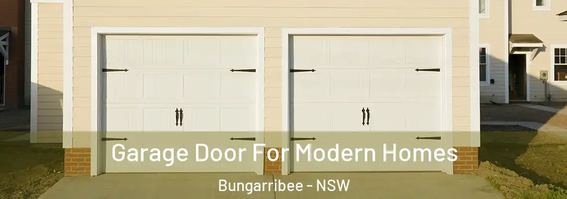 Garage Door For Modern Homes Bungarribee - NSW