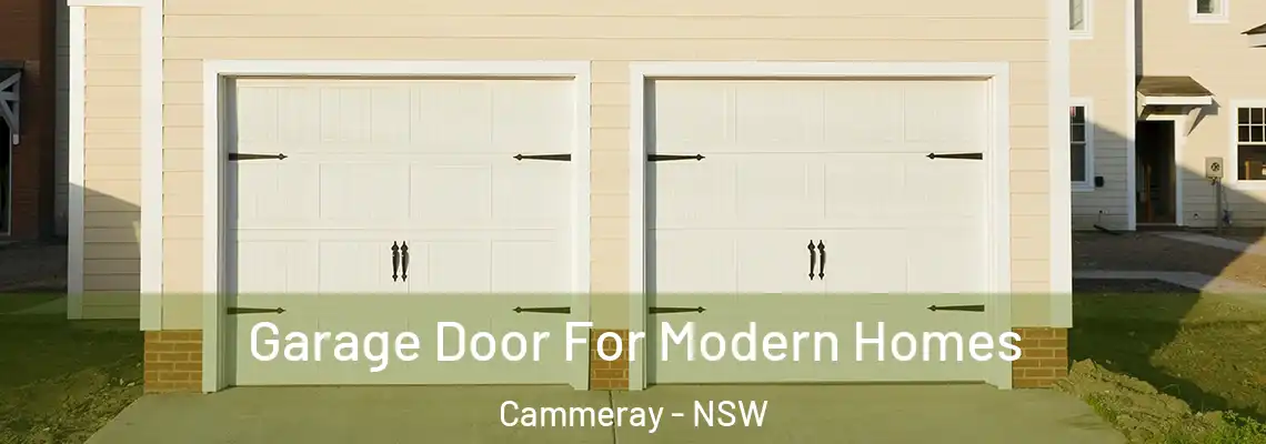 Garage Door For Modern Homes Cammeray - NSW