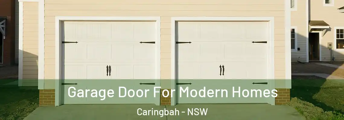 Garage Door For Modern Homes Caringbah - NSW