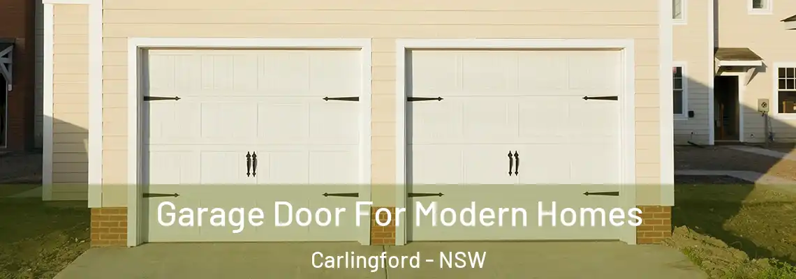 Garage Door For Modern Homes Carlingford - NSW