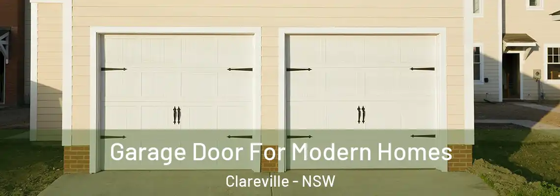 Garage Door For Modern Homes Clareville - NSW