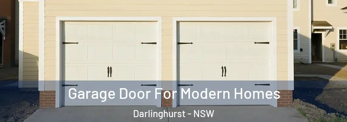 Garage Door For Modern Homes Darlinghurst - NSW