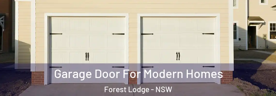 Garage Door For Modern Homes Forest Lodge - NSW