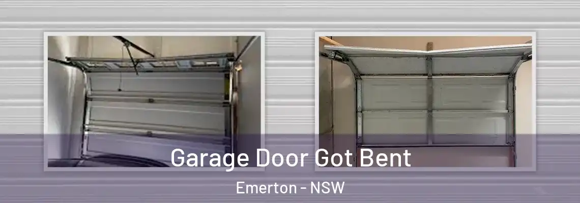  Garage Door Got Bent Emerton - NSW