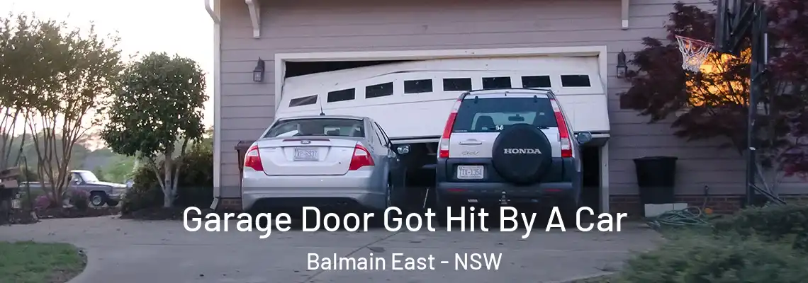 Garage Door Got Hit By A Car Balmain East - NSW