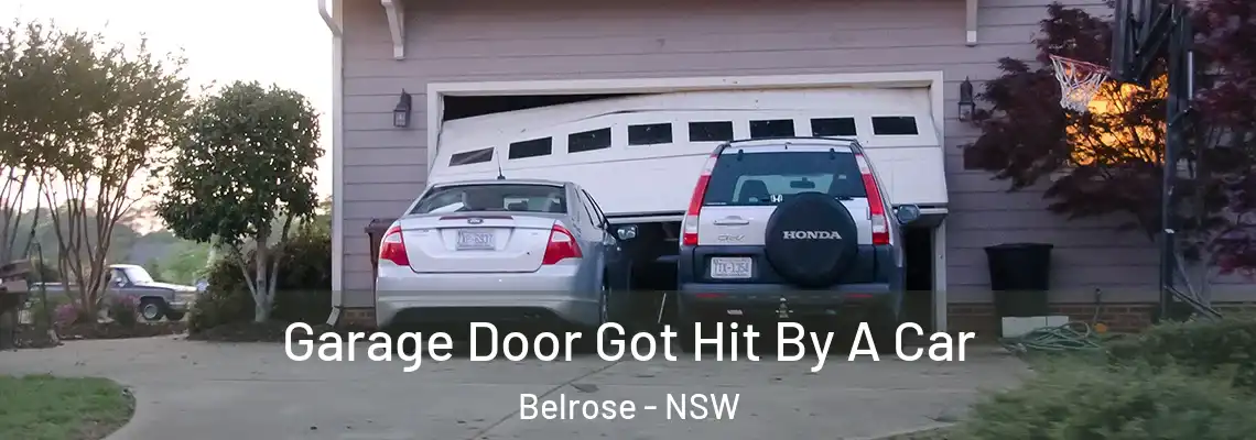 Garage Door Got Hit By A Car Belrose - NSW