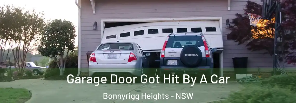 Garage Door Got Hit By A Car Bonnyrigg Heights - NSW