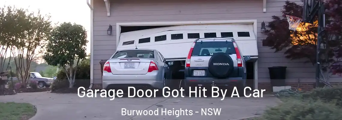  Garage Door Got Hit By A Car Burwood Heights - NSW