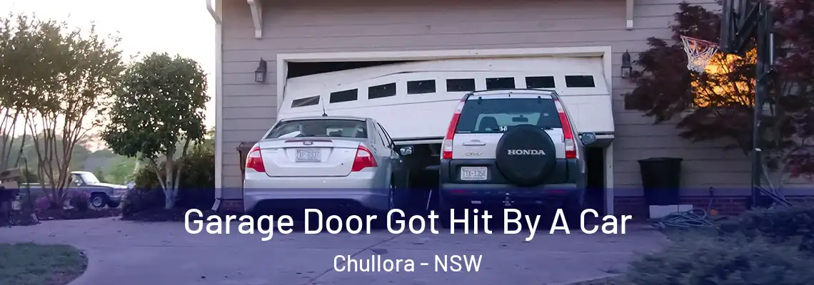 Garage Door Got Hit By A Car Chullora - NSW
