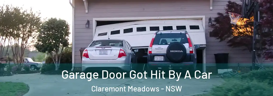 Garage Door Got Hit By A Car Claremont Meadows - NSW