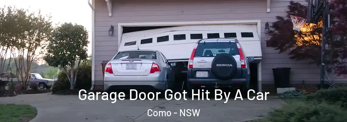 Garage Door Got Hit By A Car Como - NSW