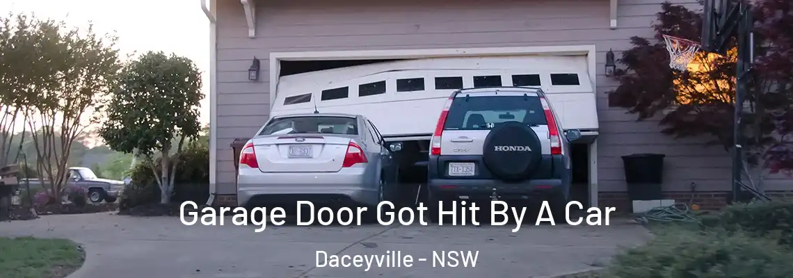Garage Door Got Hit By A Car Daceyville - NSW