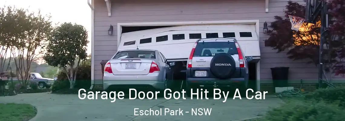 Garage Door Got Hit By A Car Eschol Park - NSW