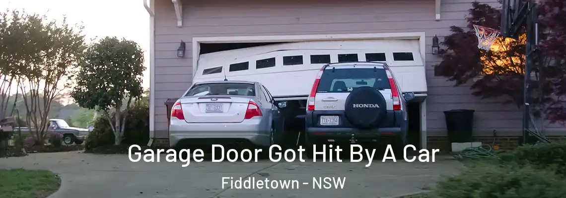Garage Door Got Hit By A Car Fiddletown - NSW
