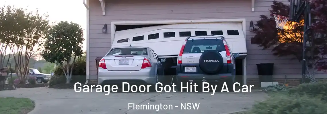 Garage Door Got Hit By A Car Flemington - NSW