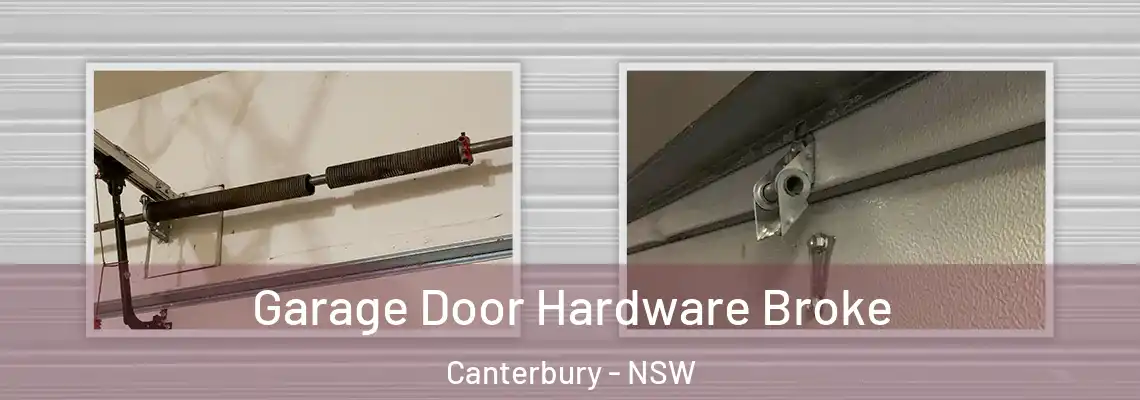 Garage Door Hardware Broke Canterbury - NSW