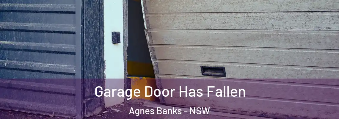 Garage Door Has Fallen Agnes Banks - NSW