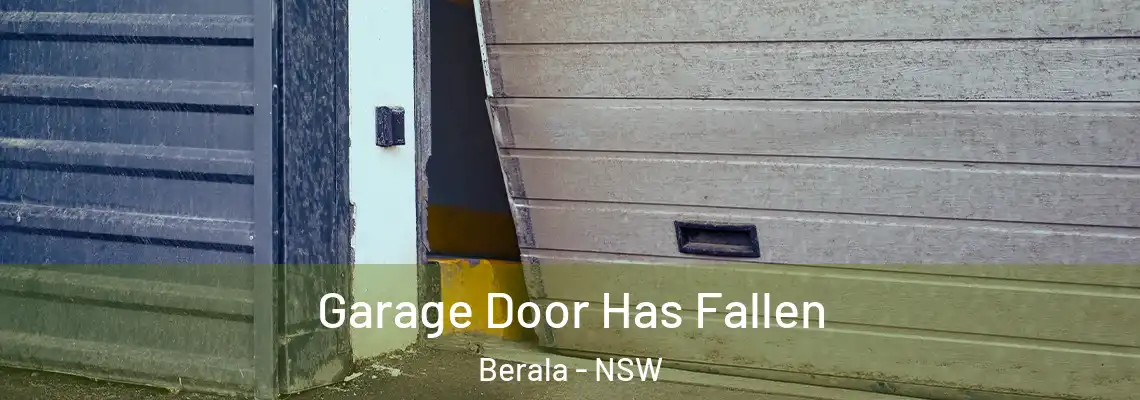 Garage Door Has Fallen Berala - NSW