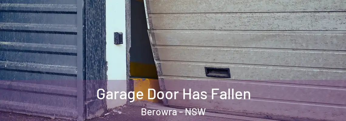 Garage Door Has Fallen Berowra - NSW