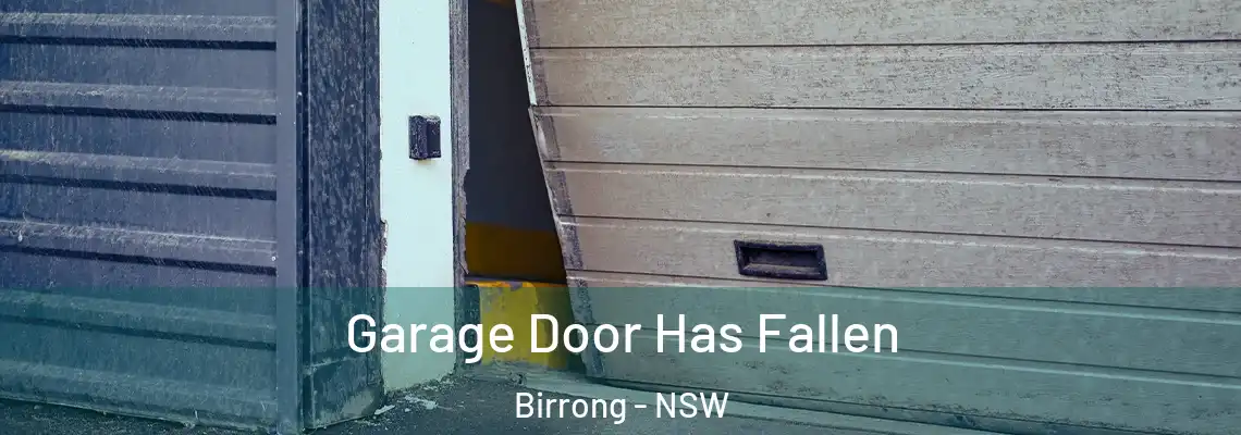 Garage Door Has Fallen Birrong - NSW