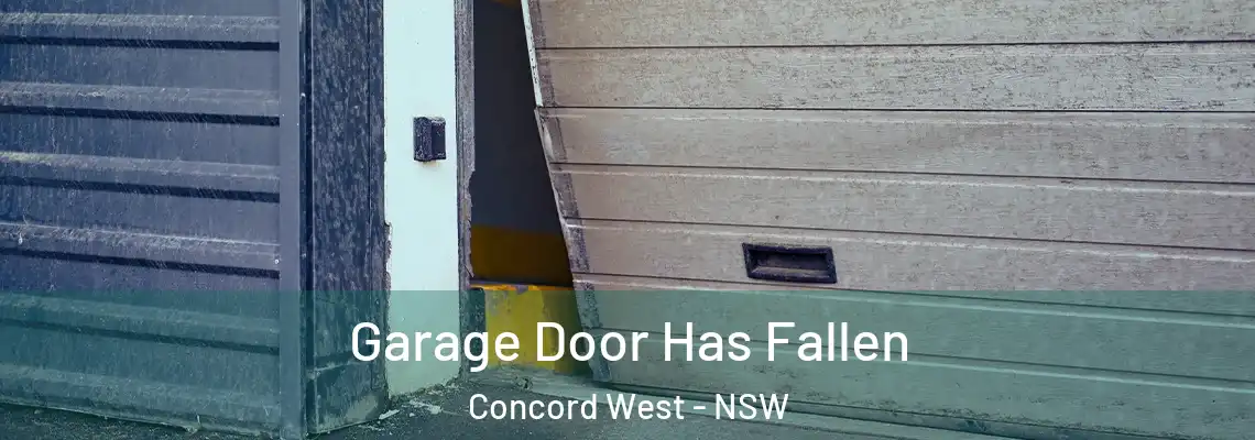 Garage Door Has Fallen Concord West - NSW
