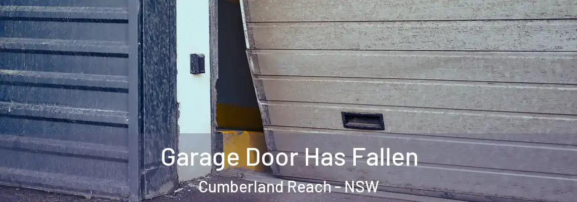 Garage Door Has Fallen Cumberland Reach - NSW
