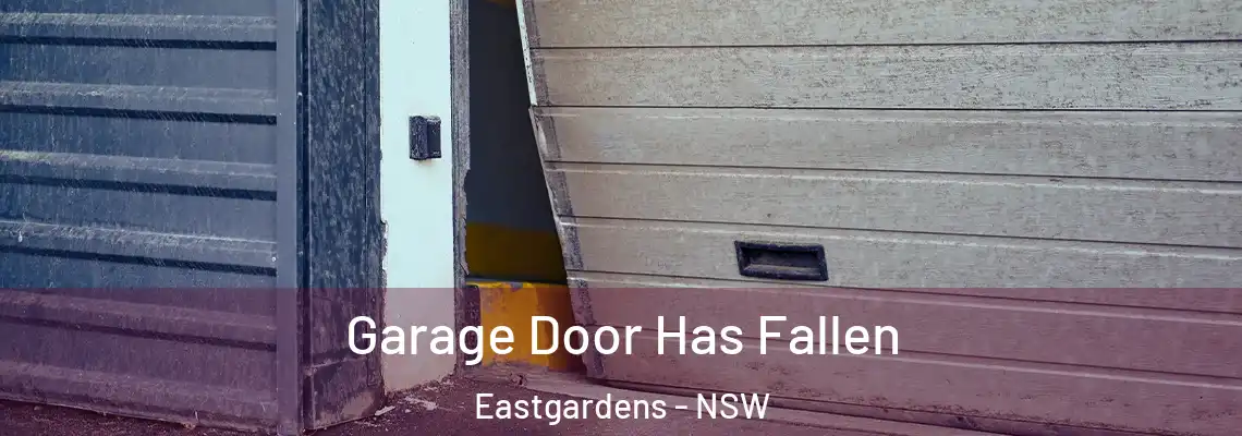 Garage Door Has Fallen Eastgardens - NSW