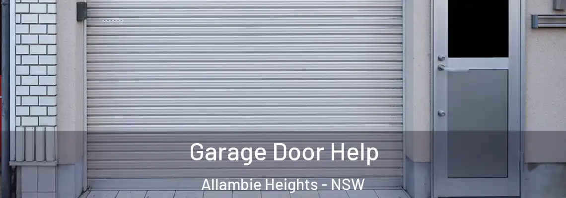 Garage Door Help Allambie Heights - NSW