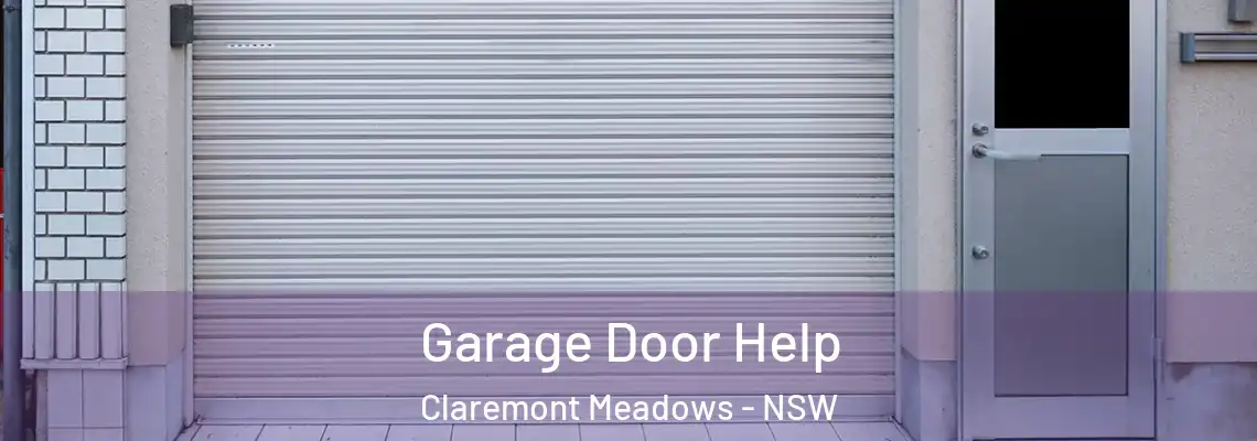 Garage Door Help Claremont Meadows - NSW