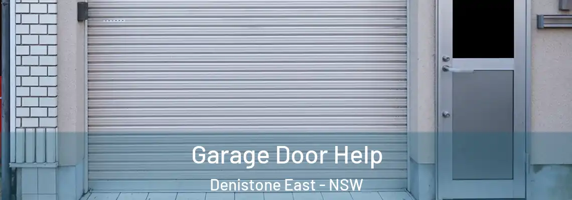 Garage Door Help Denistone East - NSW