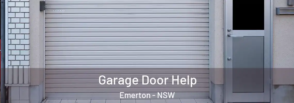 Garage Door Help Emerton - NSW