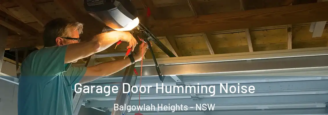 Garage Door Humming Noise Balgowlah Heights - NSW