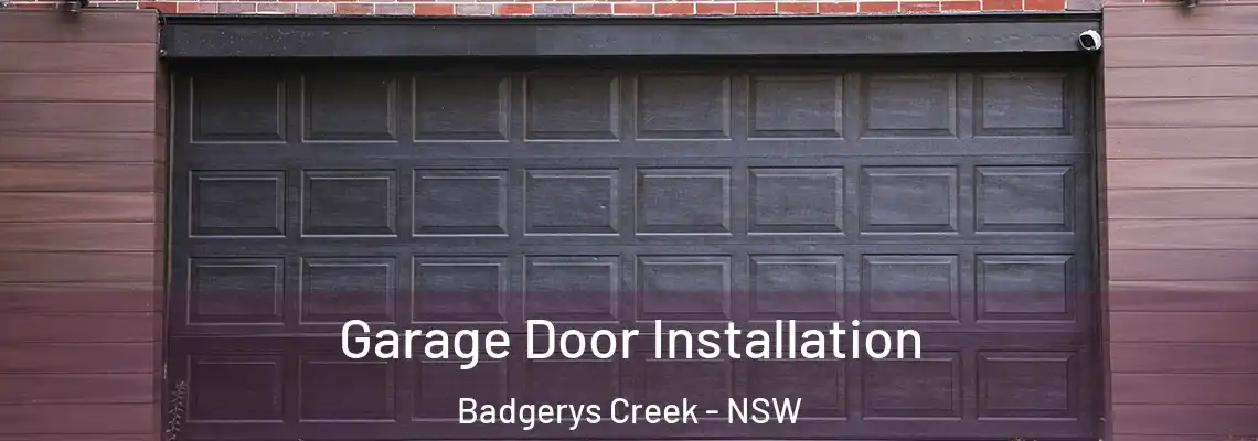 Garage Door Installation Badgerys Creek - NSW