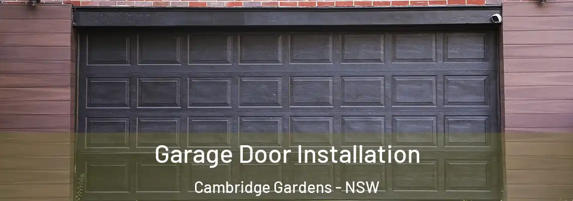  Garage Door Installation Cambridge Gardens - NSW