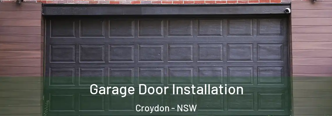 Garage Door Installation Croydon - NSW