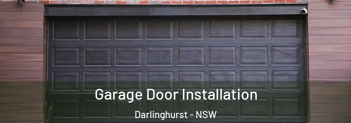Garage Door Installation Darlinghurst - NSW