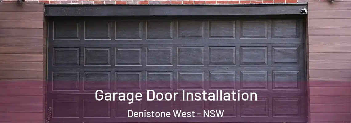 Garage Door Installation Denistone West - NSW