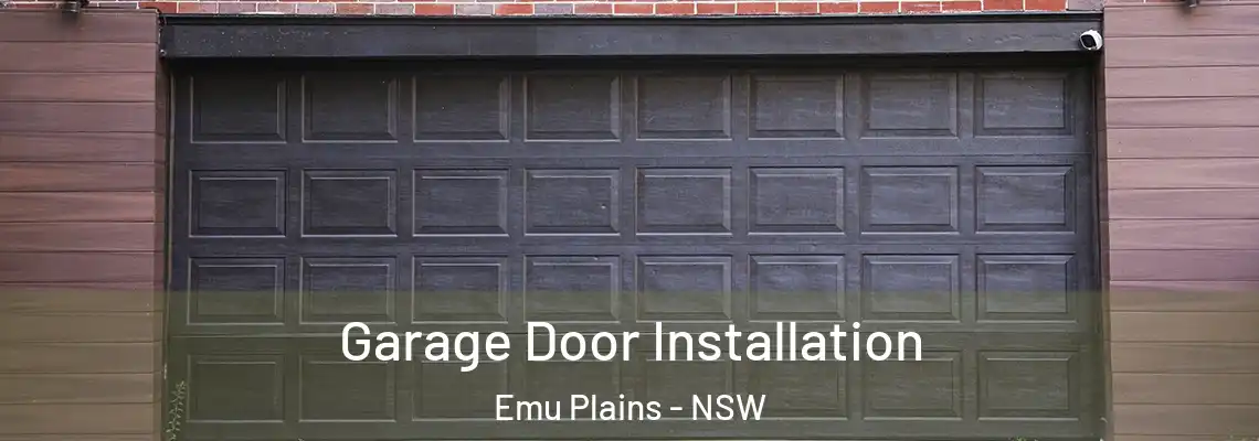 Garage Door Installation Emu Plains - NSW