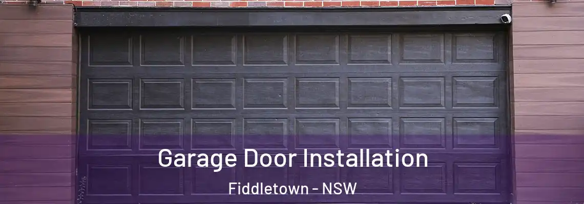 Garage Door Installation Fiddletown - NSW