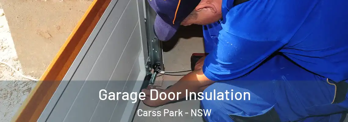 Garage Door Insulation Carss Park - NSW