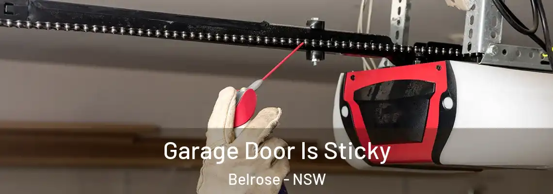 Garage Door Is Sticky Belrose - NSW