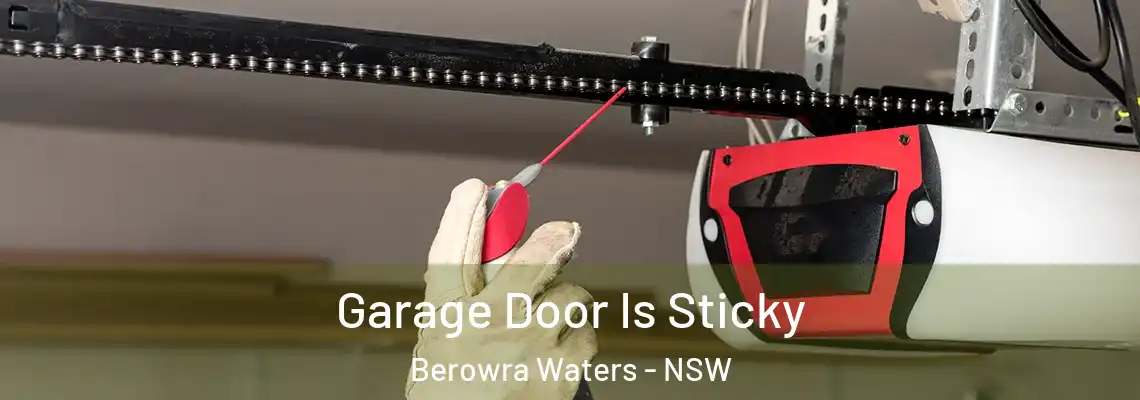 Garage Door Is Sticky Berowra Waters - NSW