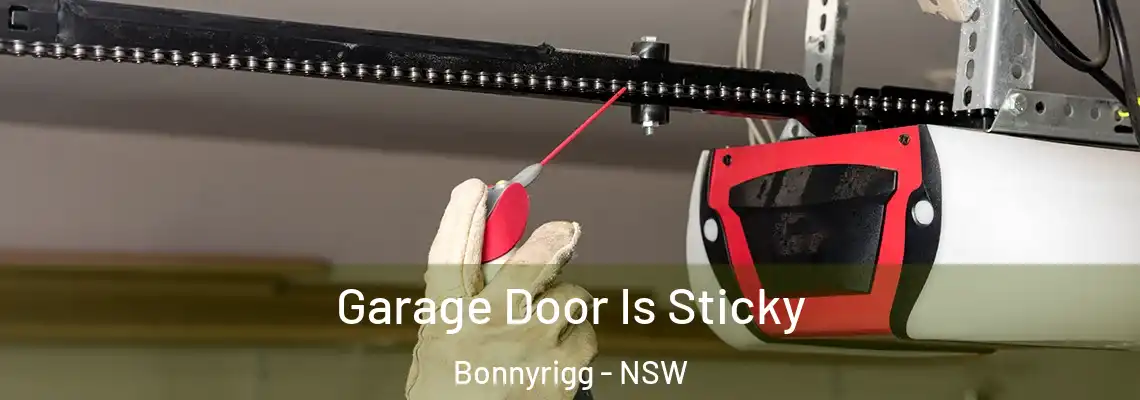 Garage Door Is Sticky Bonnyrigg - NSW